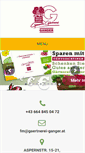 Mobile Screenshot of gaertnerei-ganger.at
